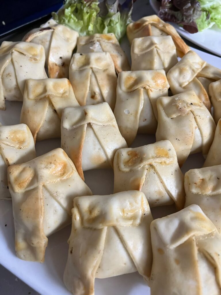 Bocados horneados en Kaas Eventos